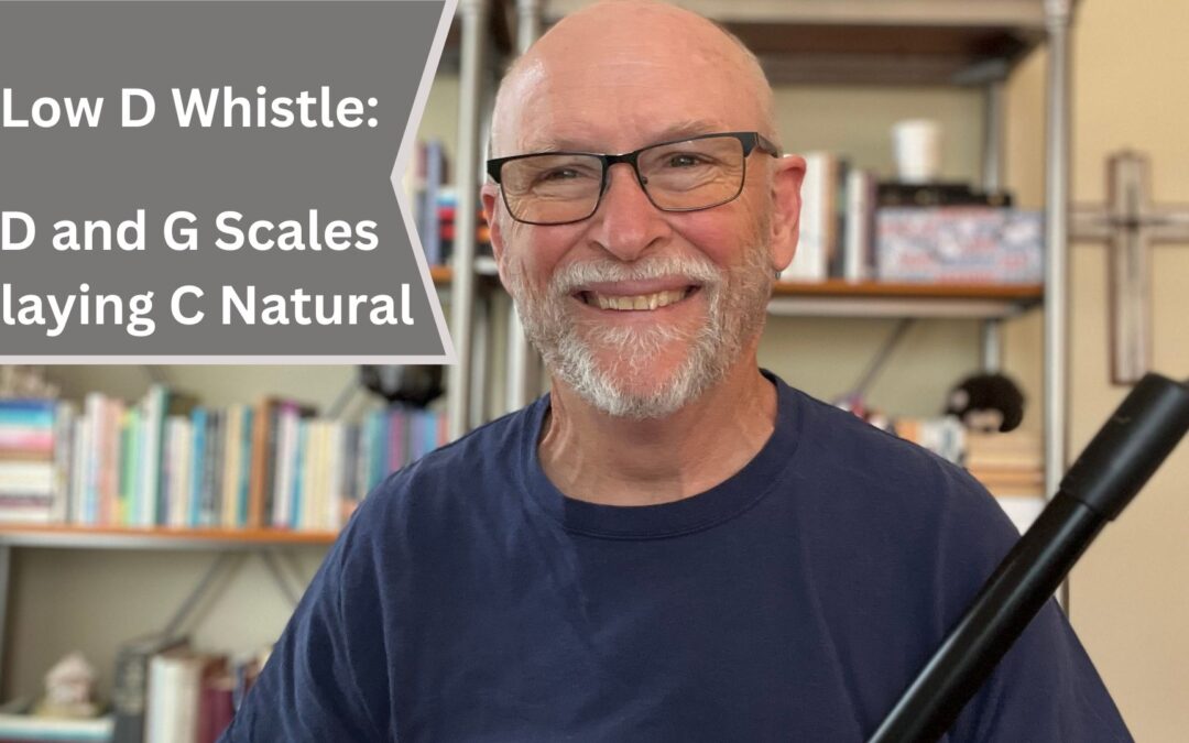 Low D Whistle: Two Major Scales and Playing C Natural