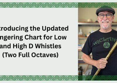 D Whistle Fingering Chart (Two Full Octaves)