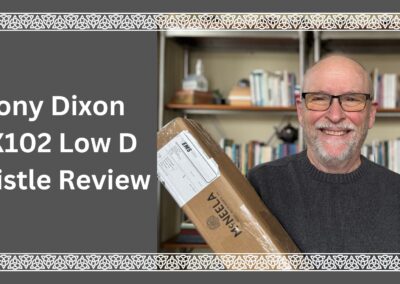 Tony Dixon DX102 Low D Whistle Review