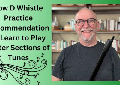 Practice Recommendation for Fast Runs on Low D Whistle