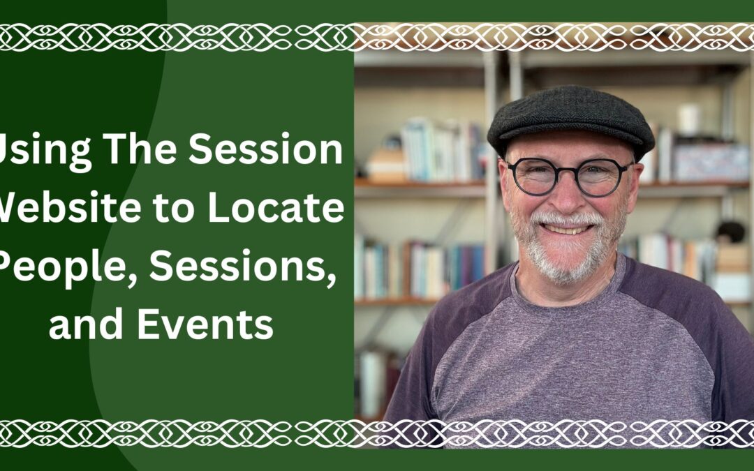 Using The Session Website to Locate People, Sessions, and Events