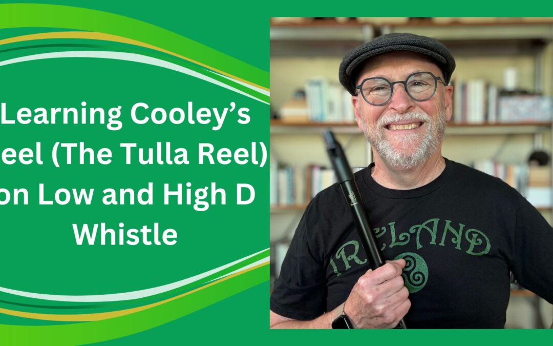 Learning Cooley’s Reel on Low and High D Whistle