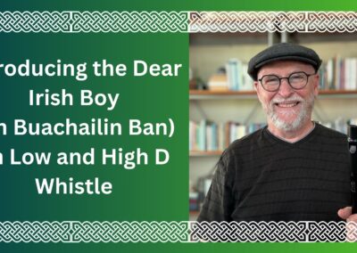 Introducing the Dear Irish Boy (An Buachailin Ban) on Low and High D Whistle
