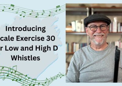 Introducing Scale Exercise 30 for Low and High D Whistles