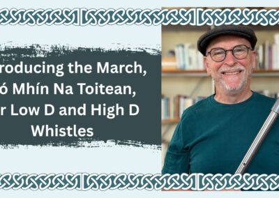 Introducing the March, Bó Mhín Na Toitean (John Doherty’s March), for Low D and High D Whistles