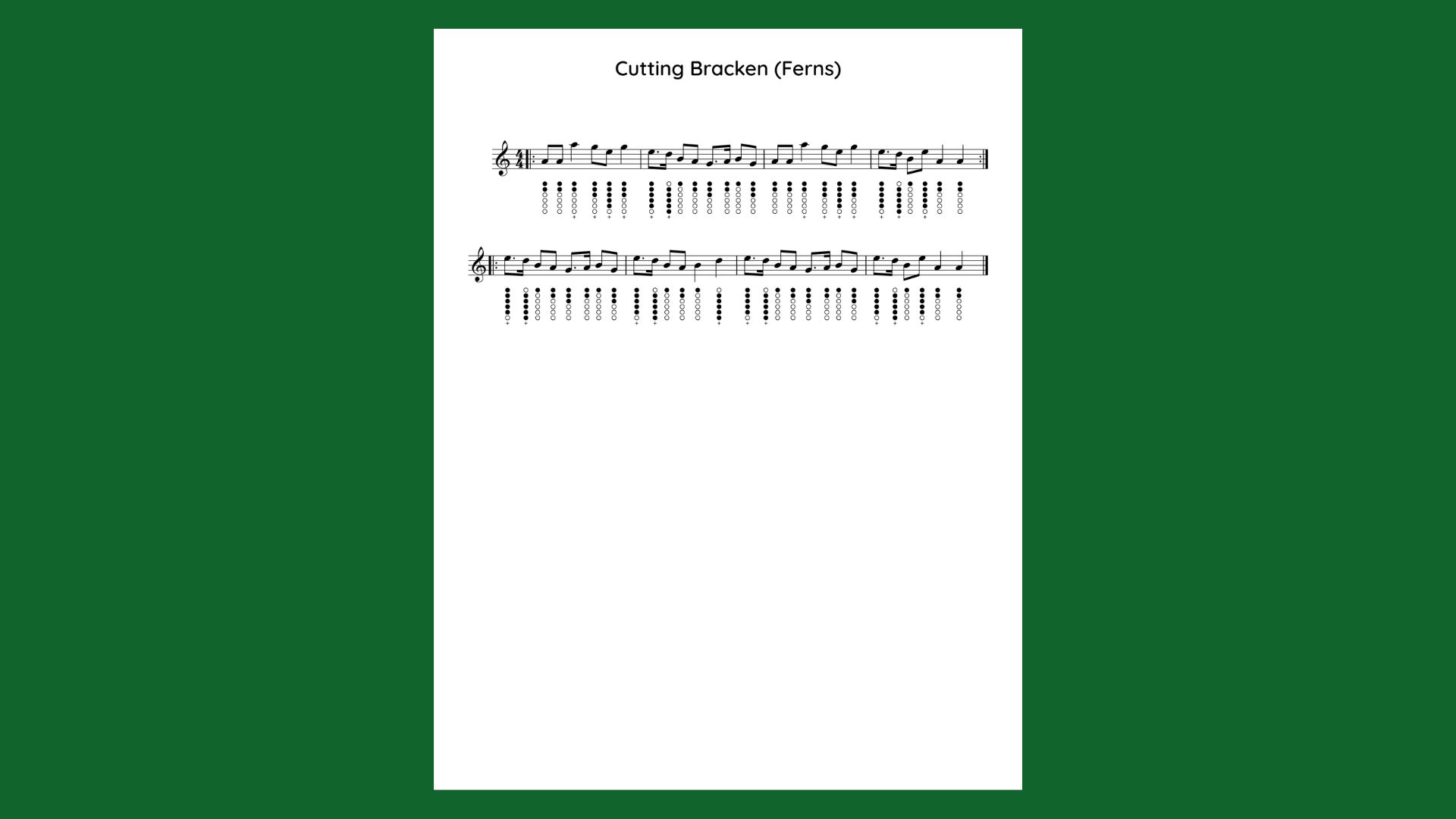 Cutting Bracken (Ferns)