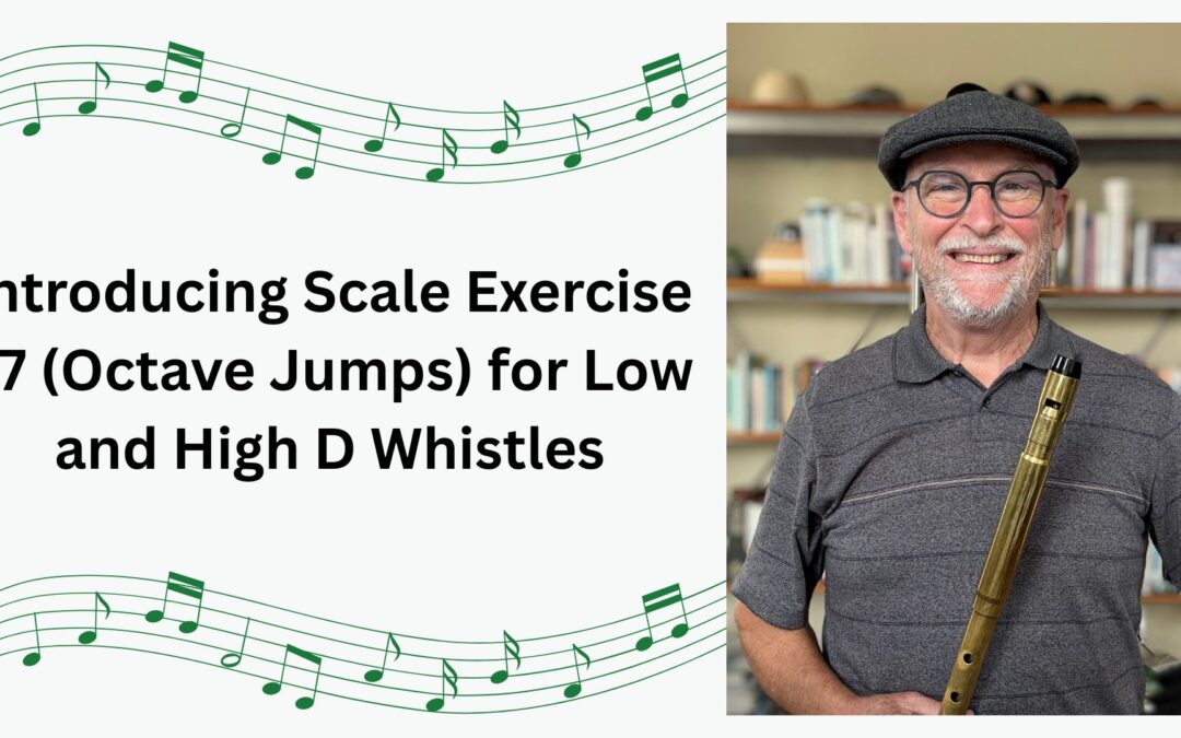 Introducing Scale Exercise 37 (Octave Jumps) for Low and High D Whistles