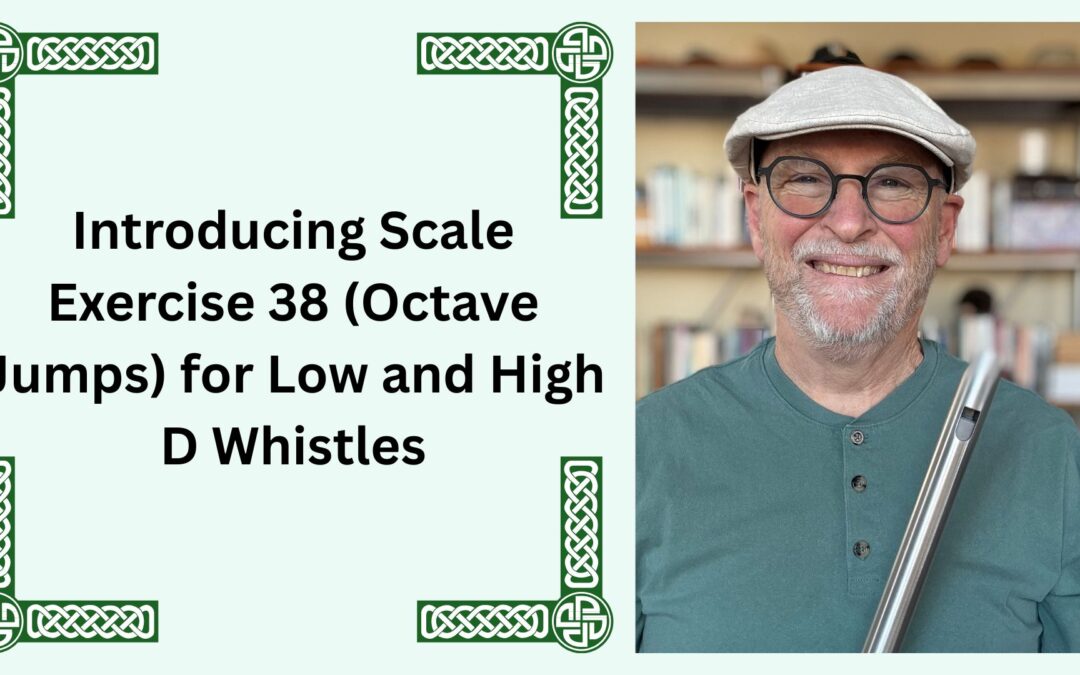 Introducing Scale Exercise 38 (Octave Jumps) for Low and High D Whistles