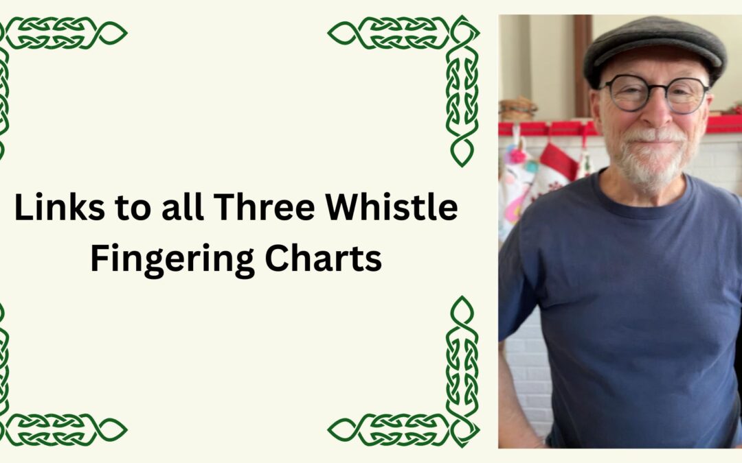 Consolidated Finger Charts for Low and High D Whistles