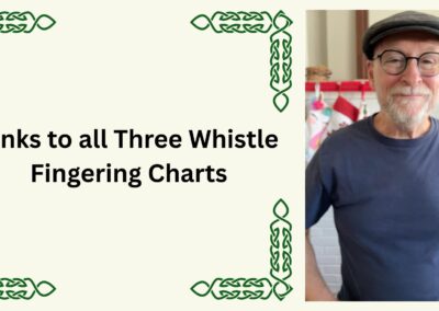 Consolidated Finger Charts for Low and High D Whistles