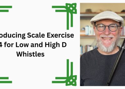 Introducing Scale Exercise 44 for Low and High D Whistles
