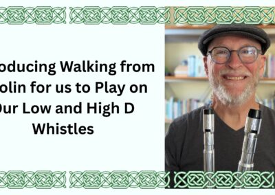 Introducing Walking from Doolin for us to Play on Our Low and High D Whistles